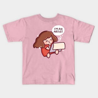 I'm An Artist Kids T-Shirt